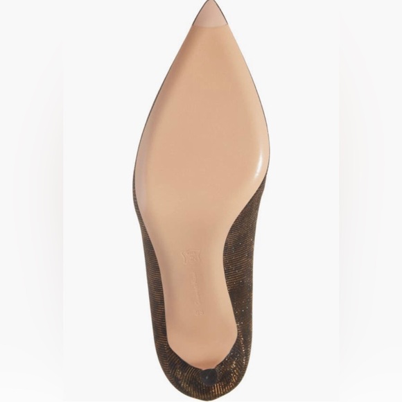 NIB $795 Gianvito Rossi Exopard Leopard Crystal Embellished Pointed Toe Pump! - Picture 6 of 6